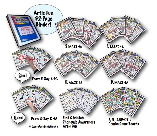 ARTIC FUN 32-PAGE BINDER BUNDLE!